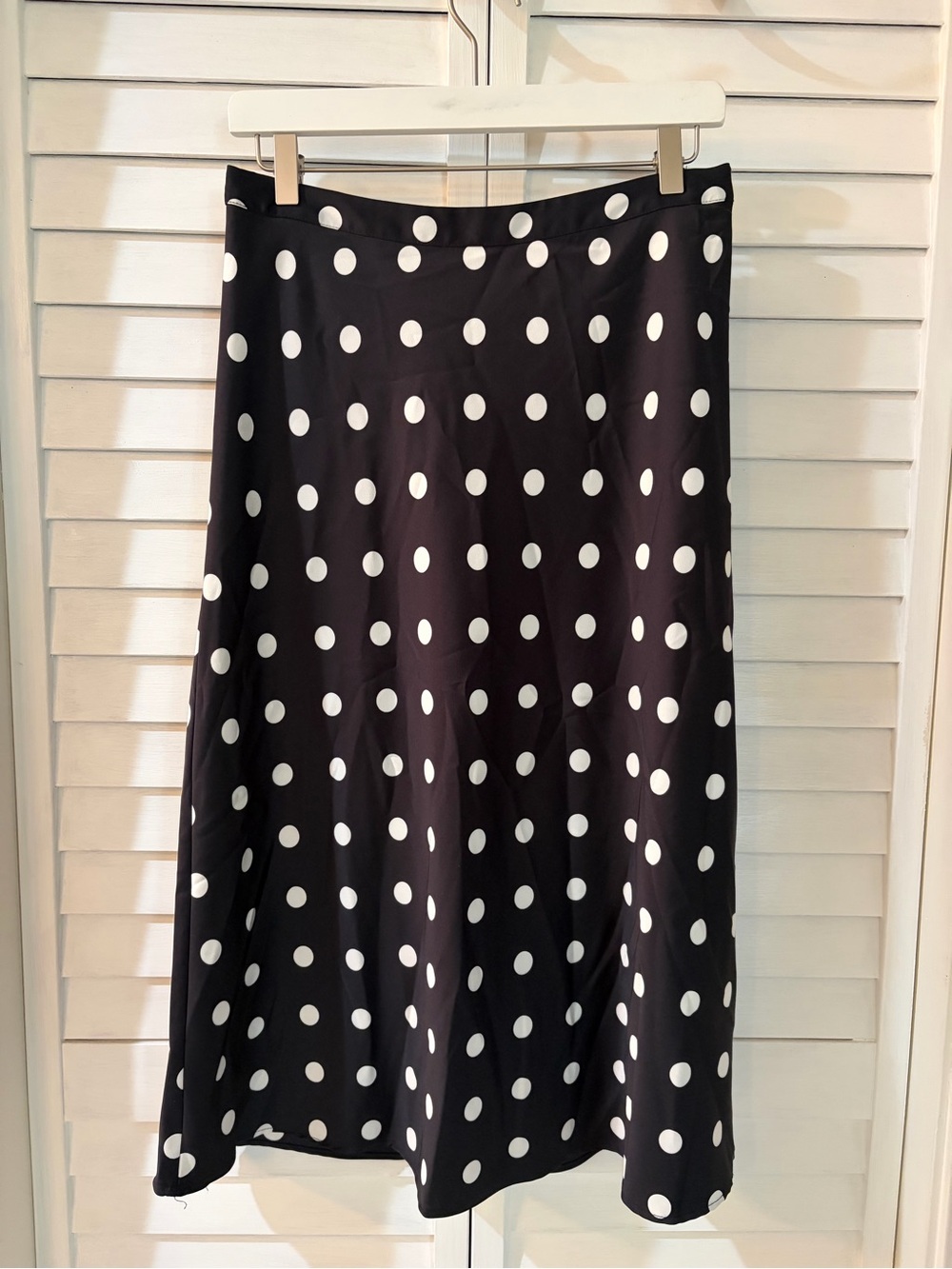 Jcrew polka dot skirt